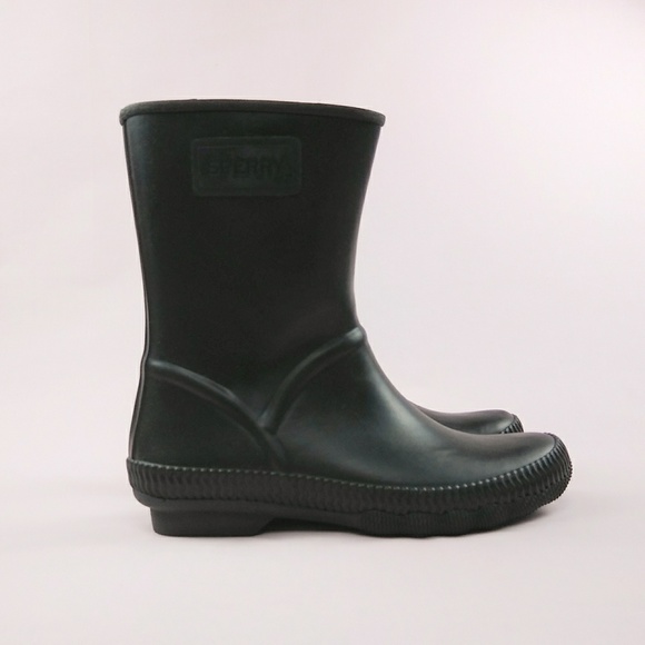 sperry saltwater current rain boots
